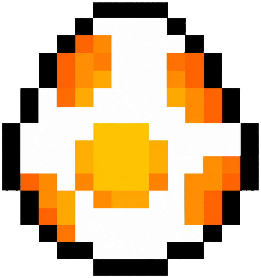 Honest Egg pixel-art icon